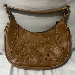 vintage y2k western style shoulder bag